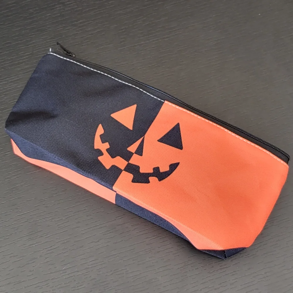 5/$13 Jack-o-Lantern Pencil Bag
